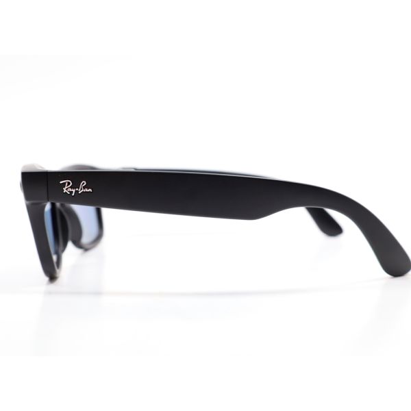 Смарт-окуляри Ray-Ban Meta Wayfarer Matte Black Dusty Blue (RW4006 601SM150) 