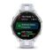 Garmin Forerunner 965 Titanium Bezel w. Whiteston Case and Whiteston/Powder Gray S. Band (010-02809-01/11)