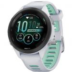 Garmin Forerunner 265S Black Bezel w. Whitestone Case and Whitestone/Neo Tropic S. (010-02810-04/14)