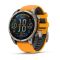 Garmin Fenix 8 47mm AMOLED Sapphire Titanium w. Spark Orange/Graphite Silicone Band (010-02904-10/11)
