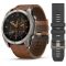 Garmin Fenix 8 51mm AMOLED Sapphire Carbon grey DLC w. Chestnut Leather Band (010-02905-40)