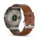 Garmin Fenix 8 51mm AMOLED Sapphire Carbon grey DLC w. Chestnut Leather Band (010-02905-40)