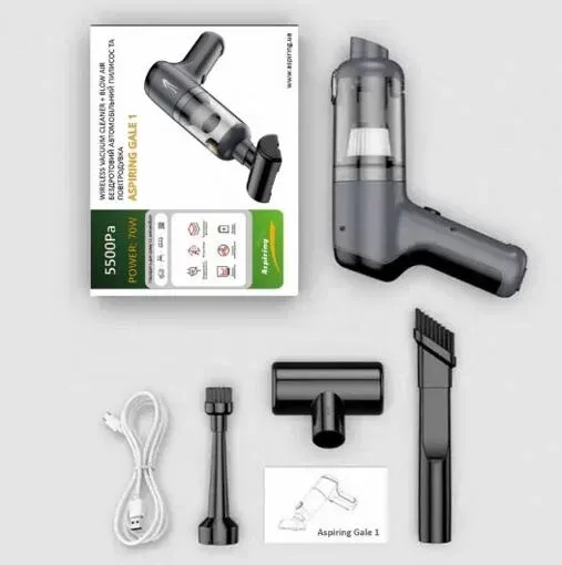 Автомобільний пилосос Aspiring Gale 1 Wireless Blow air