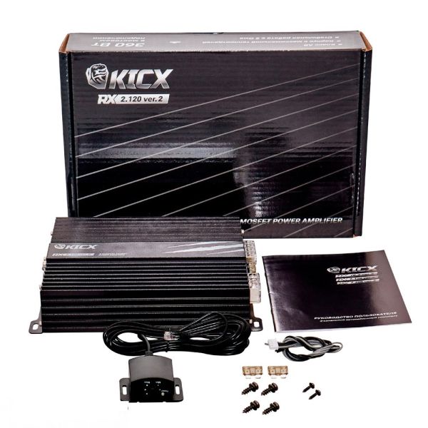 Підсилювач Kicx RX 2.120 ver.2