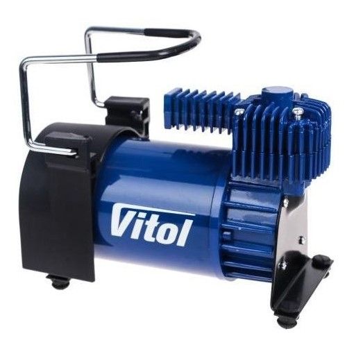 Компрессор "ViTOL" K-55 150psi/23Amp/50л/шланг 5,0м/клеммы/с дефлятором