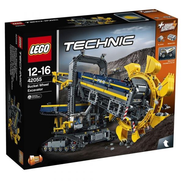 Пластмассовый конструктор LEGO Technic Роторный экскаватор (42055)