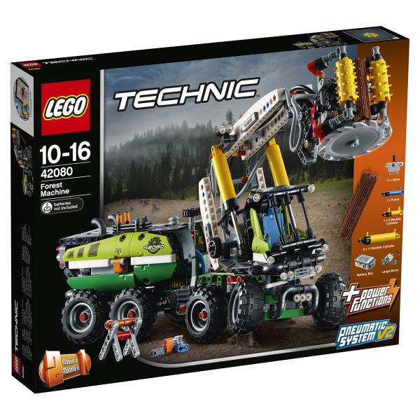 Классический конструктор LEGO Technic Лесозаготовительная машина (42080)