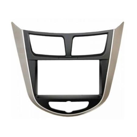 Рамка переходная 11-105 Hyundai i25, Accent, Solais, Verna 10+ (Carav) 2 DIN