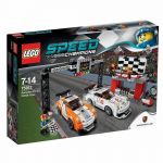 Пластмассовый конструктор LEGO Speed Champions Финишная линия гонки Porsche 911 GT (75912)