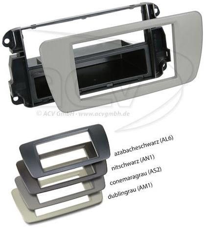 Рамка переходная 281328-06-3 Seat Ibiza 08 conemara grey (AS2)