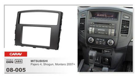 Рамка переходная CARAV 08-005 Mitsubishi Pajero 4 / Shogun / Montero 2006+