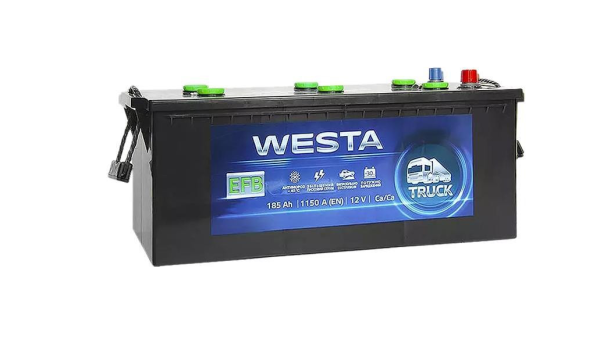 Автомобільний акумулятор EFB Westa 6CT-185 Аз EFB WEFB185