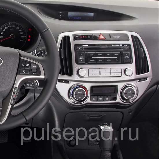 AWM 781-01-550 Рамка переходная Hyundai I20 2010/11-> climat control