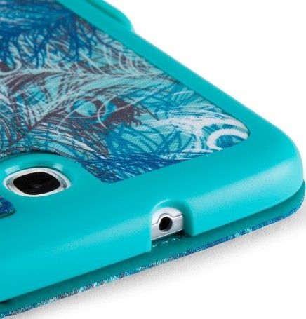 Чехол Speck Samsung Galaxy Note 8 Fitfolio (Peacock Plumes Blue/Caribbean Blue) (SP-SPK-A2090)