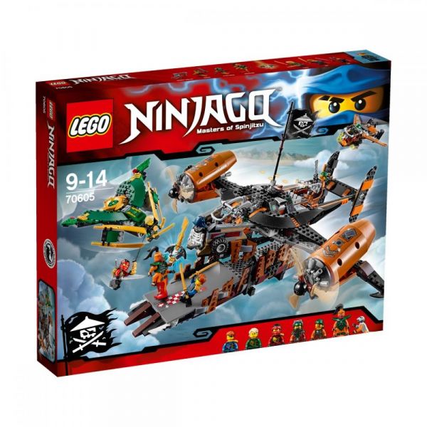 Пластиковый конструктор LEGO Ninjago Цитадель несчастий (70605)