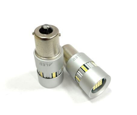 Лампа заднього ходу LED ALed Canbus 1156 (P21W) 14W White (2шт.)