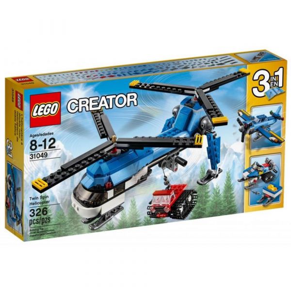 Пластмассовый конструктор LEGO Creator Двухвинтовой самолет (31049)