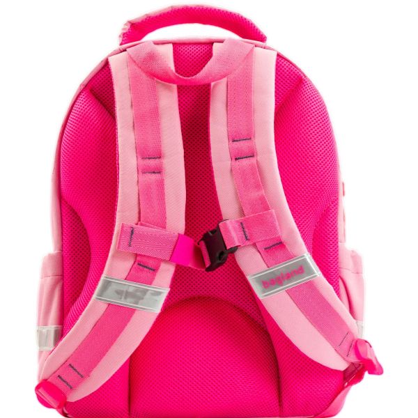 Рюкзак школьный Bagland Butterfly 21 л. розовый 1140 (0056566)