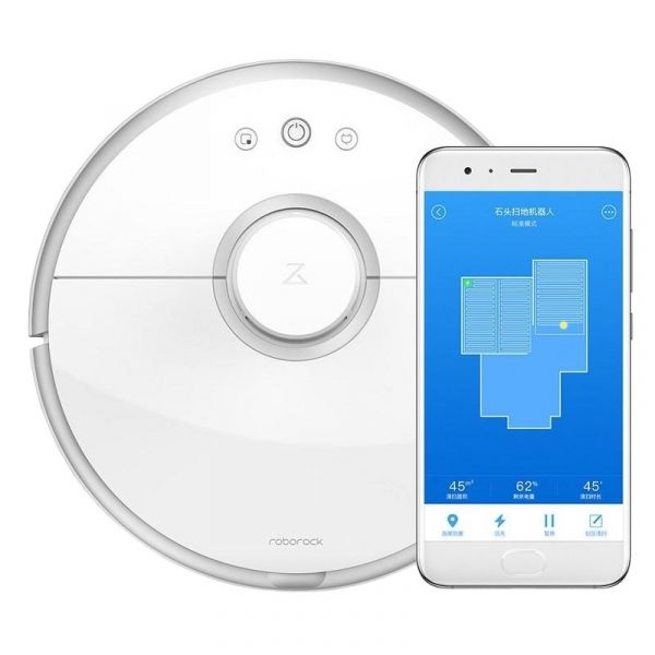 Робот-пылесос с влажной уборкой RoboRock Sweep One Vacuum Cleaner White S50 EU