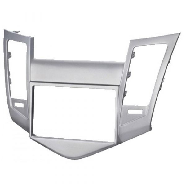 Рамка переходная 11-407 (carav) Chevrolet Cruze 2009+ silver 2-DIN