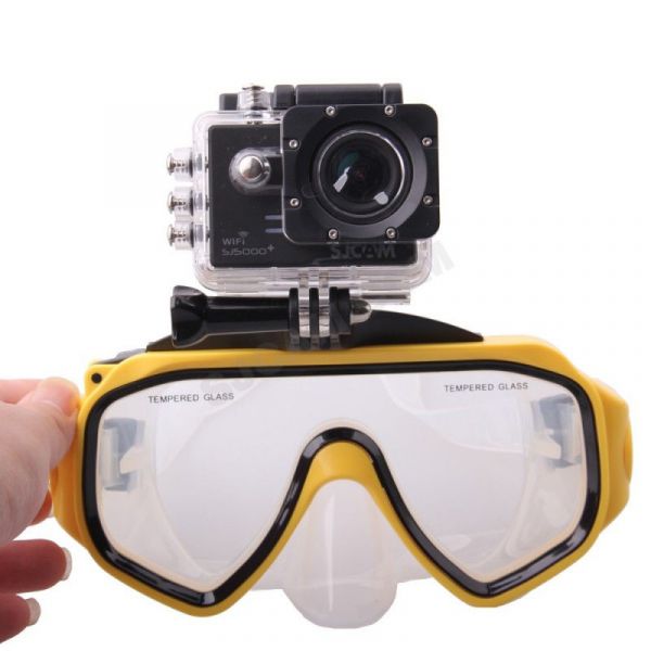 Маска для ныряния SJCAM Dive Mask Yellow (SJCAMMSK)