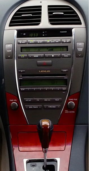 CARAV 11-208 переходная рамка Lexus ES-350 (2006-2012)