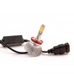 Лампы светодиодные LedHeadLamp F8 H11 chip COB радиатор (2 шт)