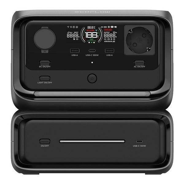 Комплект зарядної станції EcoFlow RIVER 3 Max (EFRIVER3Max-EU-CBOX)