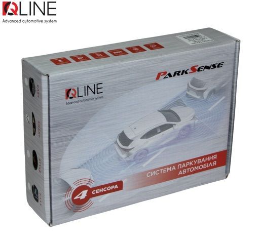 Парктронік Qline ParkSense Style 4 білий