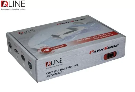 Парктронік Qline ParkSense Smart 4 чорний