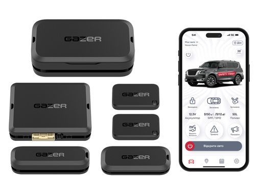 Автосигналізація Gazer S5 Pro Overhand