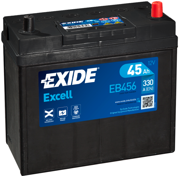 Автомобільний акумулятор Exide EB456
