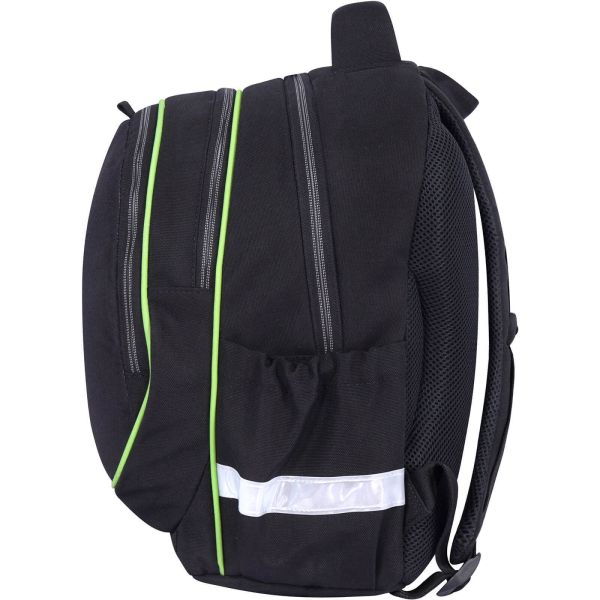 Рюкзак школьный Bagland Butterfly 21 л. чёрный 1332 (0056566)