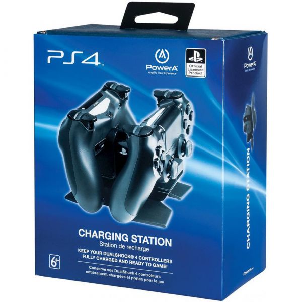 Зарядное устройство для геймпада Зарядная станция Power A для DualShock 4