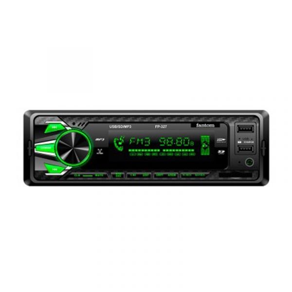 Автомагнитола Fantom FP-327 Black/Green
