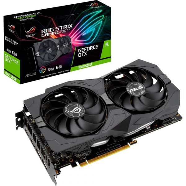 Видеокарта ASUS ROG-STRIX-GTX1660S-A6G-GAMING