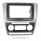 Рамка переходная 11-258 Carav Skoda Oktavia 08-13 (Auto Air-Cond) Grey