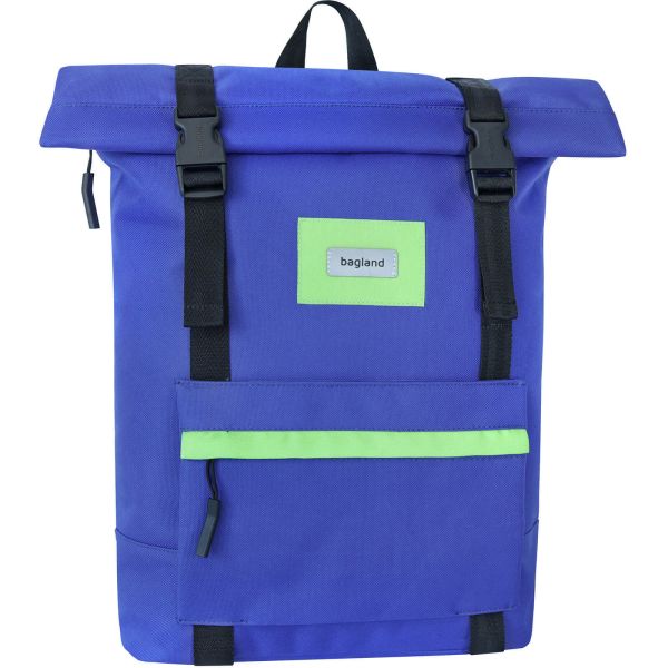 Рюкзак роллтоп Bagland Holder 25 л. электрик (0051666)