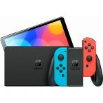 Портативная игровая приставка Nintendo Switch OLED with Neon Blue and Neon Red Joy-Con