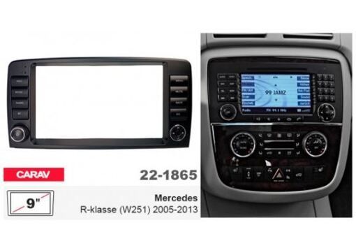Рамка перехідна Carav 22-1865 Mercedes R-klasse