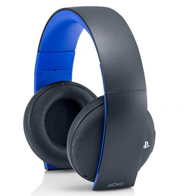 Наушники/гарнитура для приставки Sony Gold Wireless Stereo Headset Black