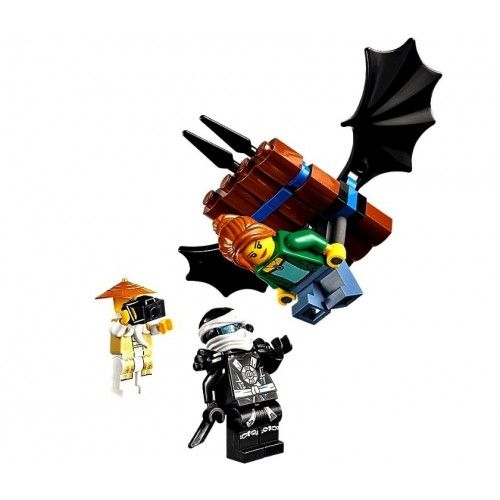 Пластмассовый конструктор LEGO Ninjago Храм Аеро-Джитсу (70751)