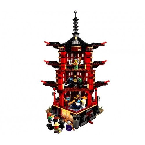 Пластмассовый конструктор LEGO Ninjago Храм Аеро-Джитсу (70751)