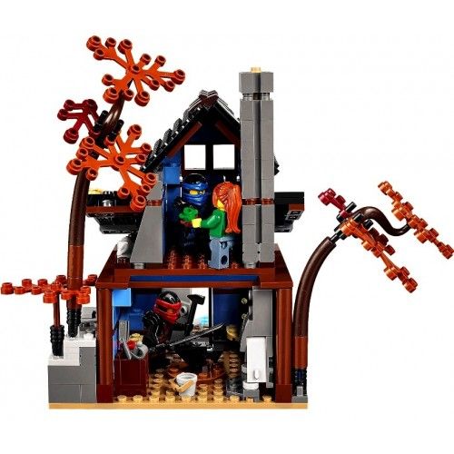 Пластмассовый конструктор LEGO Ninjago Храм Аеро-Джитсу (70751)