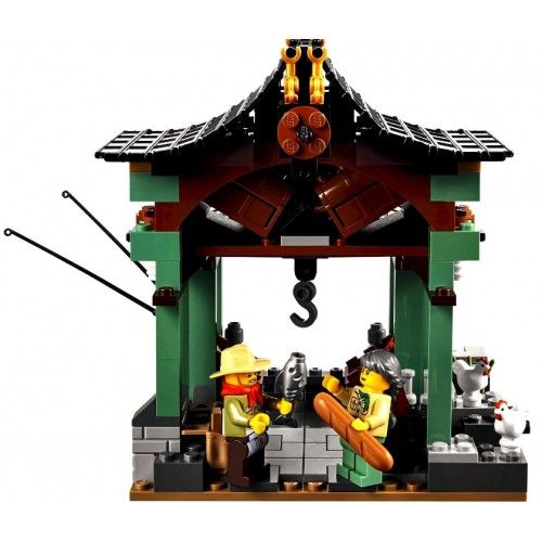 Пластмассовый конструктор LEGO Ninjago Храм Аеро-Джитсу (70751)