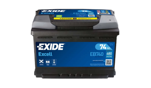 Автомобільний акумулятор Exide EB740