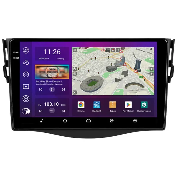 Штатна магнітола PHANTOM DVA-2K9 Pro 4G 360° 4+64 Toyota RAV4 2007-2012
