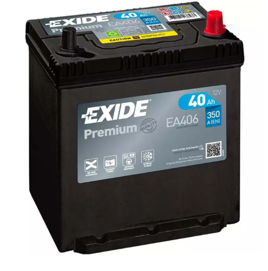 Автомобільний акумулятор Exide 6СТ-40 АзЕ PREMIUM (EA406)
