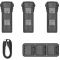 3 акумулятори та зарядний пристрій DJI Mavic 3 Enterprise Series Battery Kit (CP.EN.00000421.01)