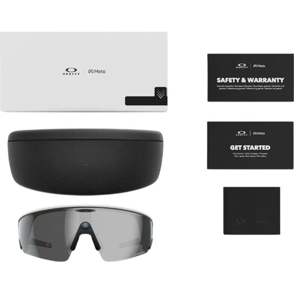 Смарт-окуляри Oakley Meta Vanguard - Prizm Black Lenses / White Frame (OW8001-0552)